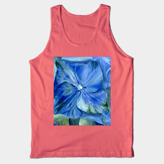 Hydrangea Tank Top by feafox92